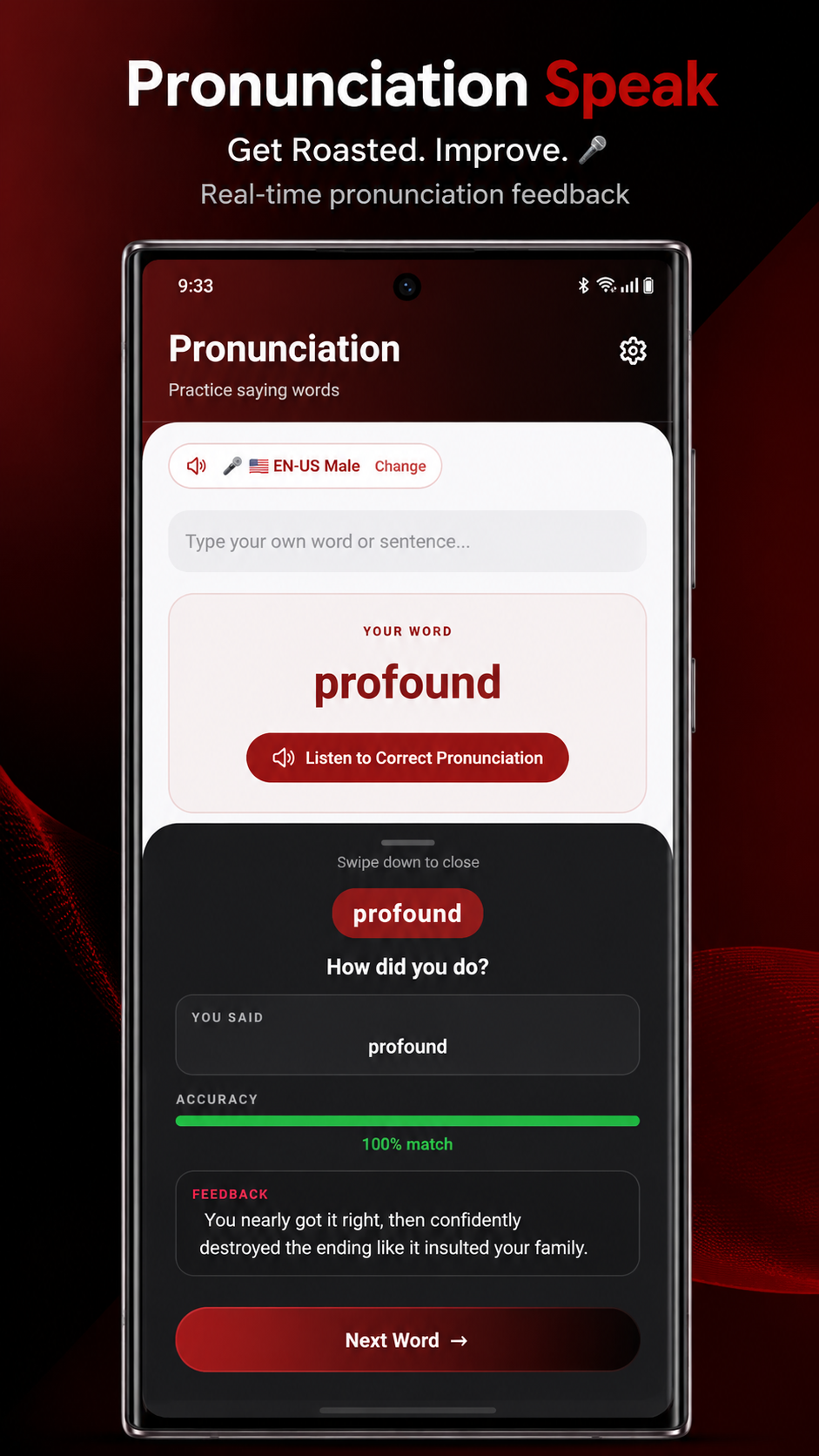 Speakify - English Improving App